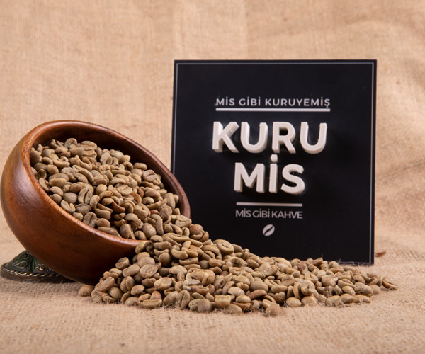 Çiğ Yeşil Kahve Çekirdeği Kurumis Kuruyemiş